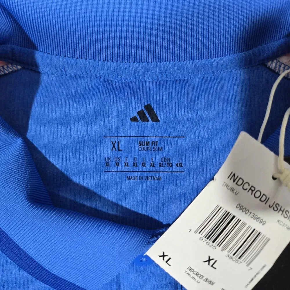 Adidas India National Cricket Team Official Jersey Mens Size XL  Blue KC3746